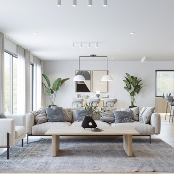 P1860 BRIGHT, AIRY, SCANDINAVIAN